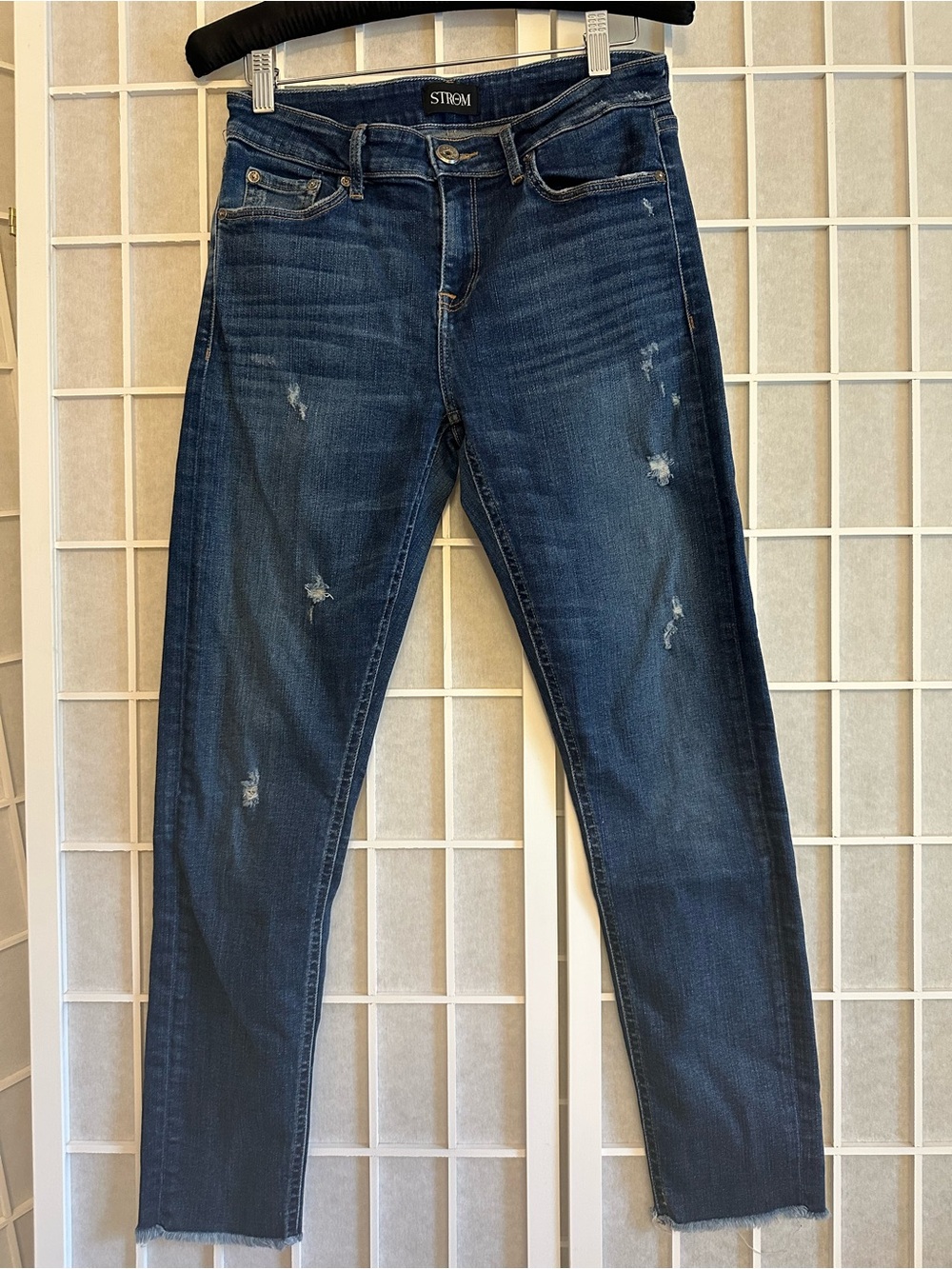Strom Distressed Denim Jean